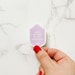 Purple Die Cut Vinyl Sticker: I Can Do Anything but Not Everything ...