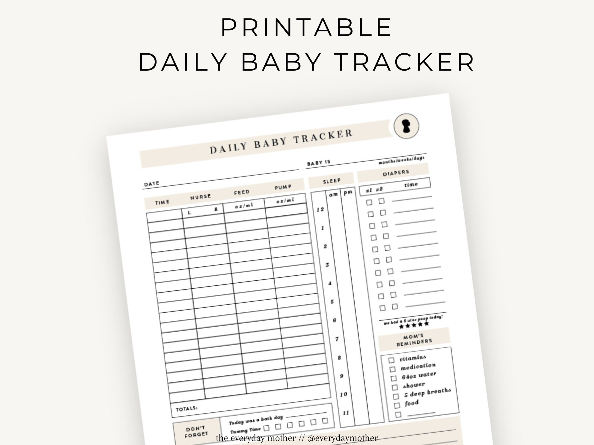 Baby Log Book New Zealand