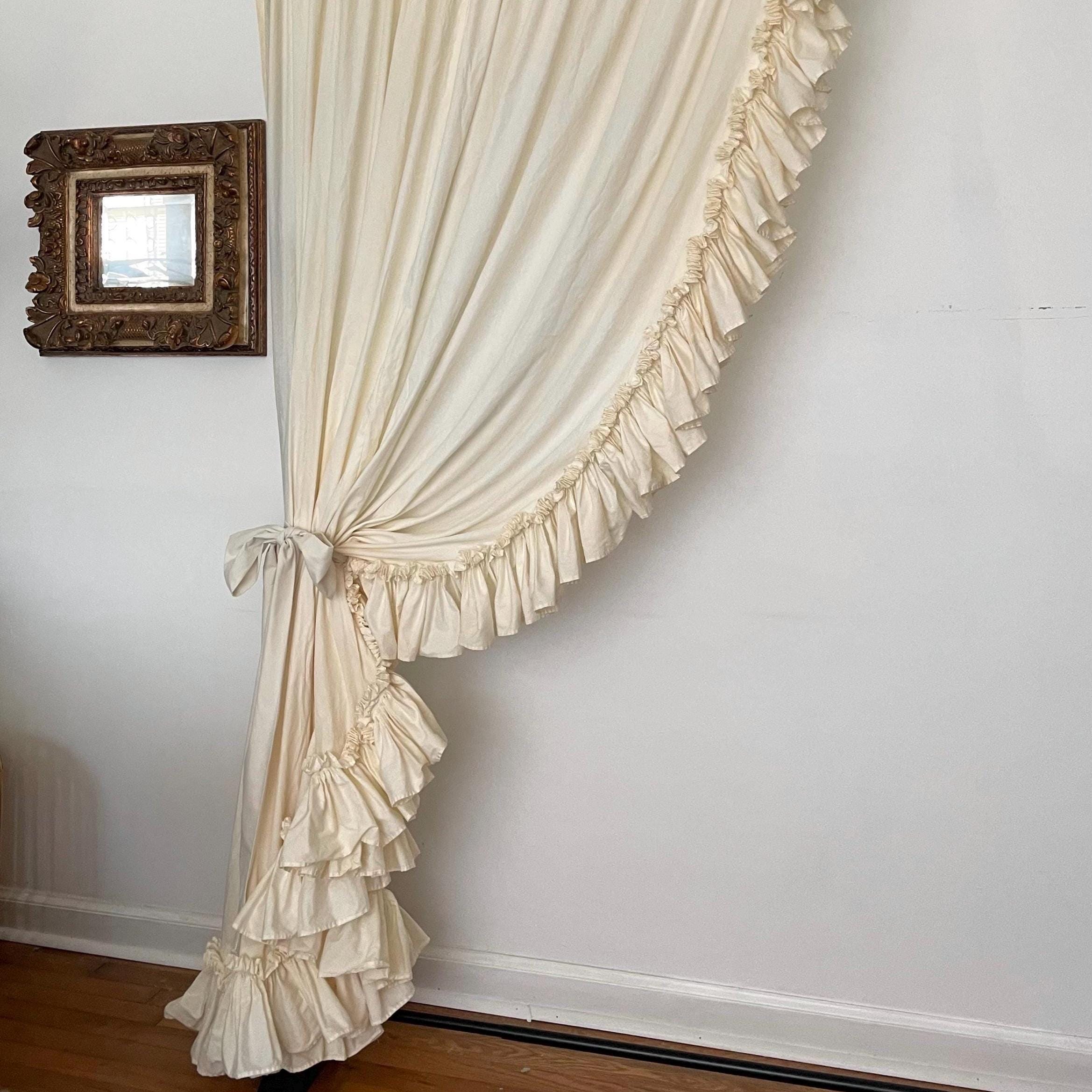 Dorothy's Ruffled Originals Curtains Vintage Priscilla Ruffles