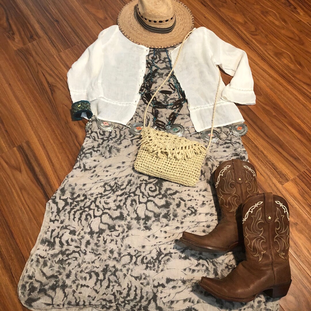 LIVIN' MY BEST LIFE WOVEN MAXI DRESS