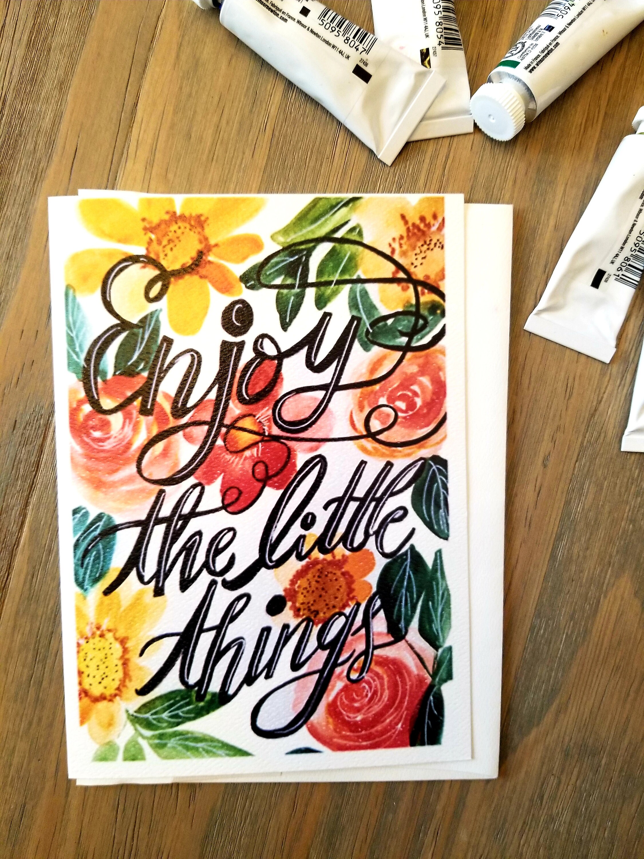 Greetings Card Blank from Original painting printed on card | Etsy