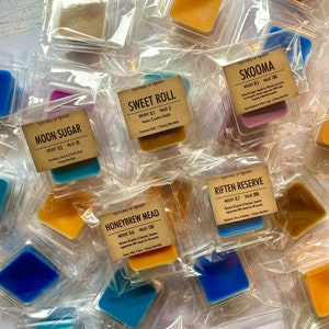 Wax Melt Sample Set, Skyrim Inspired Collection, Gamer Gift, Wax Melt Sampler, Wax Melt Sample Pack