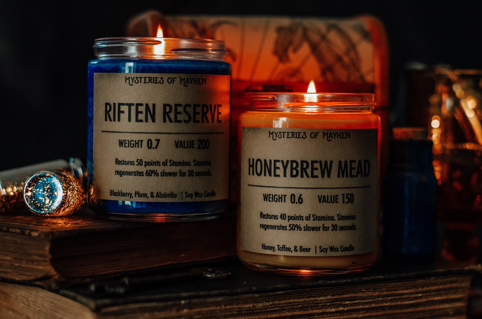 Honeybrew Mead Honey Toffee & Beer Scented Skyrim Etsy