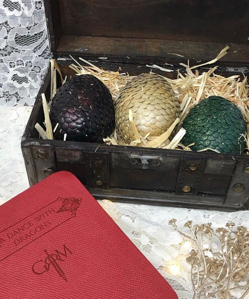 Dragon Egg Set Set of 3 Dragon Egg Gift Set Medium Size Etsy