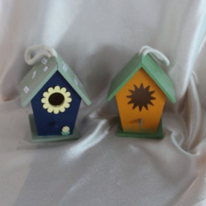 Small Bird House, Birdhouse, Small Birdhouse, Outdoor Birdhouse, Painted Birdhouse, Garden Art, Unique Birdhouses, Whimsical Birdhouses A