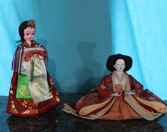 antique korean dolls