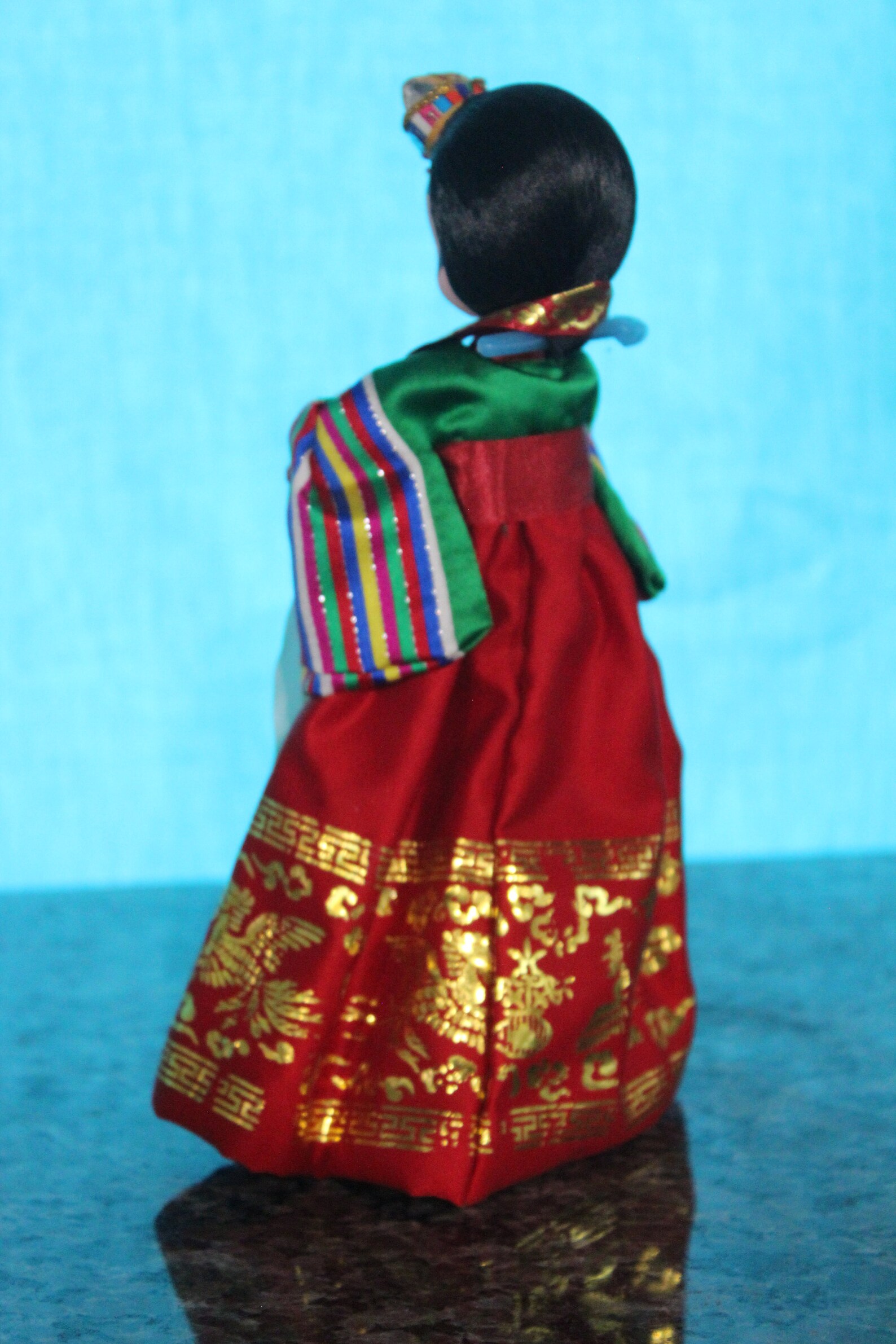 Vintage Korean Dolls Standing Korean bride doll in Etsy