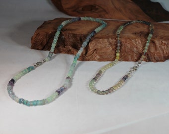 Spectacular Necklaces, Beaded Necklace, Fluorite Gemstone, 2 Available, Sold Separately, Gift Box Included, FREE SHIPPING