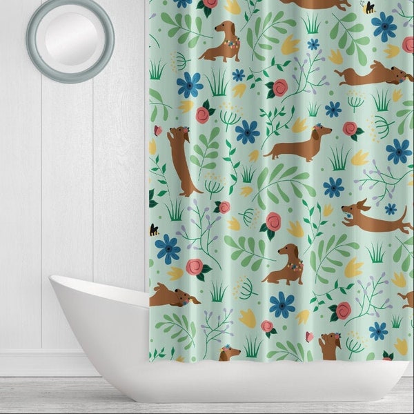 Dachshund Shower Etsy