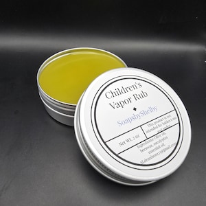 Vapor rub natural chest rub adult and children&#39;s