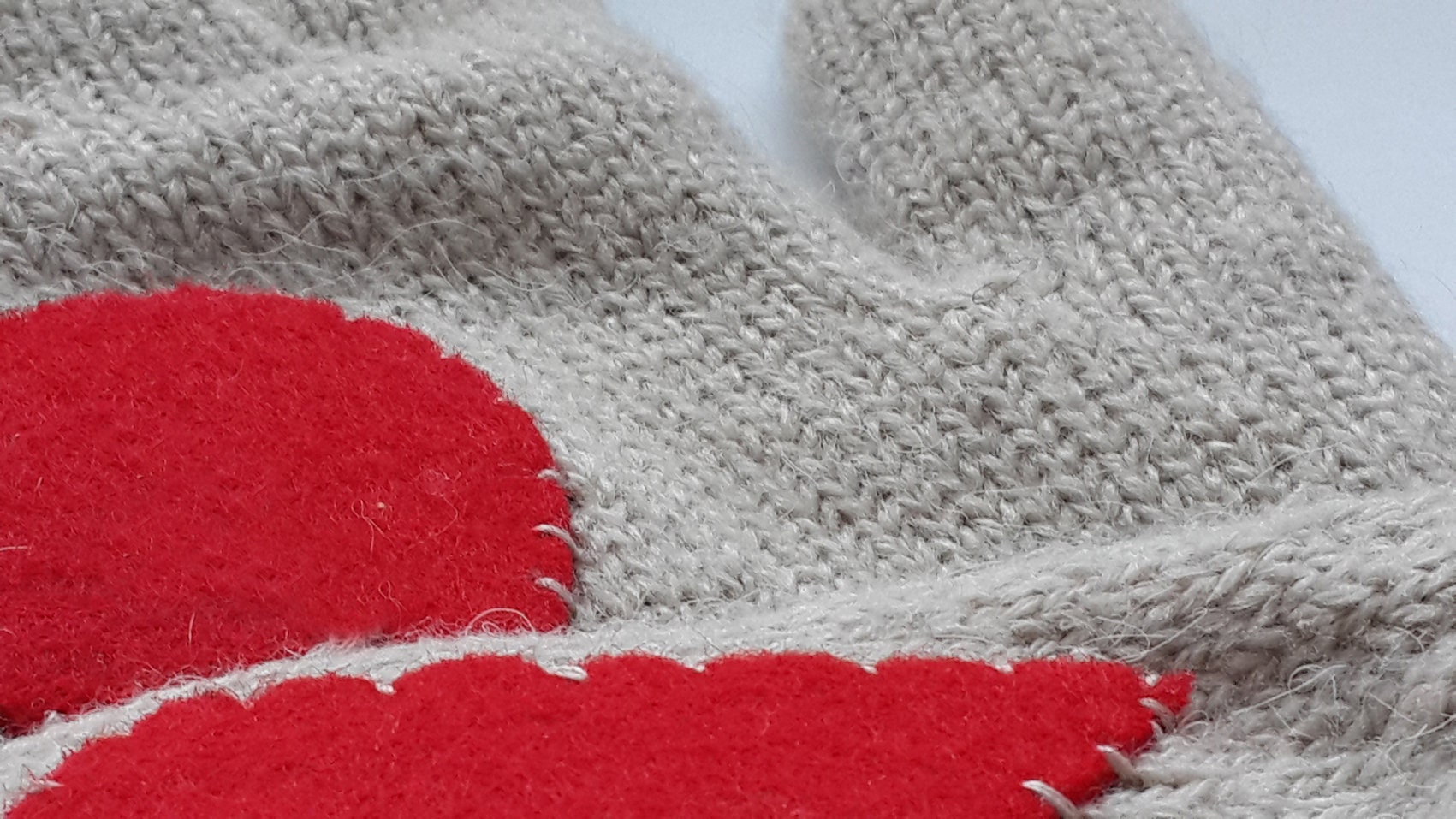 Red Heart Gloves Christmas Gift for Her or Him - Etsy