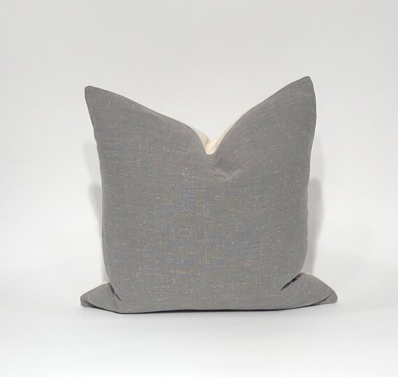 Grey Wash Pillow Cover Modern Pillow Decorative Pillow Etsy