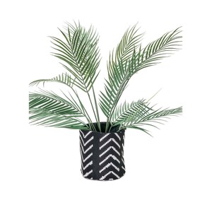 Black & White Arrow Storage Organizer: Plant Basket, Boho Farmhouse Decor