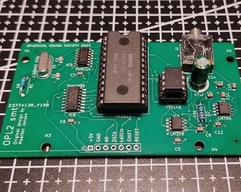 OPL2 assembled board