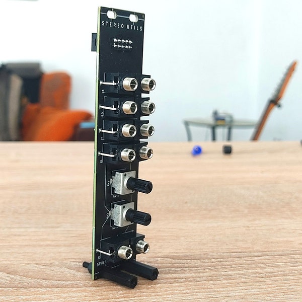 STEREO UTILS Eurorack Dual Channel DC Coupled Mixer, Inverter and Attenuator