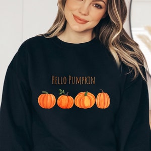 Hello Pumpkin Shirt, fall shirt, it&#39;s fall yall, pumpkin spice shirt, cute fall shirt, pumpkin shirt, womens fall sweater, fall sweatshirt