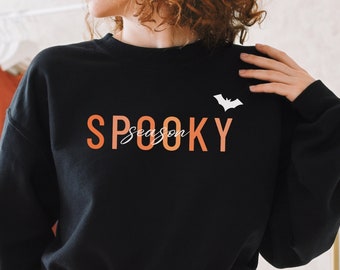 Spooky Season Sweatshirt, Fall Sweatshirt, Halloween Sweatshirt, Spooky Sweatshirt, Fall Sweater, Halloween Sweater, Spooky Sweater