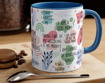 Mum's Self Love Cup, Mother's Day Gift, Affirmations Mug, Wellbeing Mug, Self Love Mug, Gift for Mum, Mum Gift, Mum Mug, Mindset mug