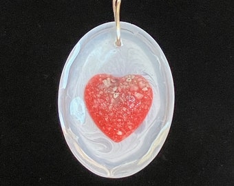 Memorial Cremation Pendants with Waxed Cotton Necklace Cord for women, loved one, custom jewelry, keepsake, bereavement.
