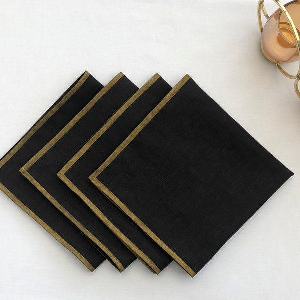Gold Napkins Etsy UK
