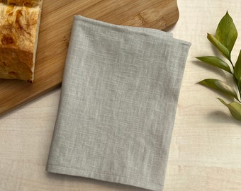 Natural linen tea towel, washed linen kitchen towel, linen dishcloths, natural linen towel, gust towel, hand towel,