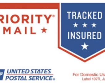 Priority Mail Upgrade with Insurance (fifty dollars)