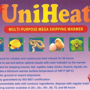 72-Hour Plant Shipping Heat Pack – Winter Protection