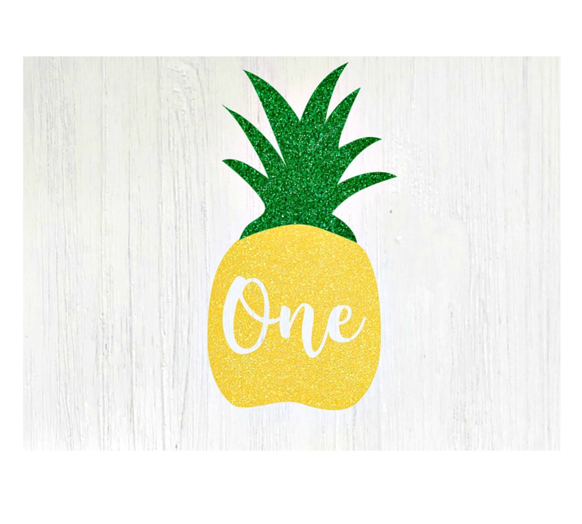 Pineapple first birthday iron on transfer Pineapple birthday | Etsy
