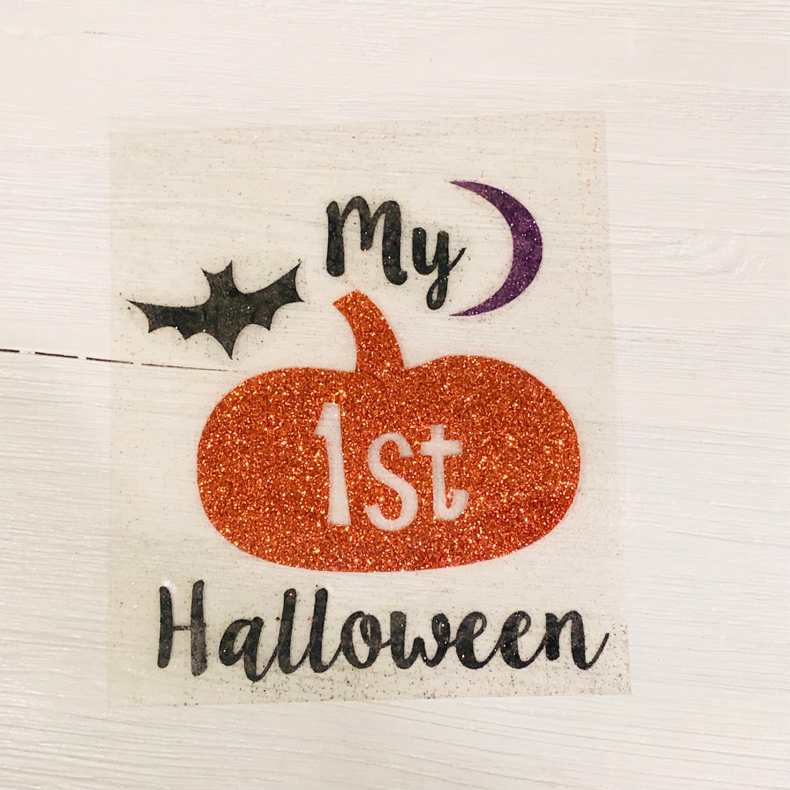 My first Halloween iron on transfer 1st Halloween iron on Etsy