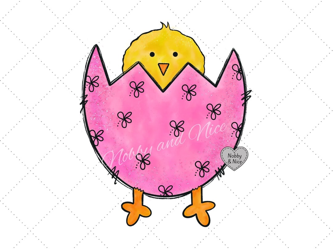 Watercolor Easter Chick Clipart Png, Easter Egg Clipart, Easter ...