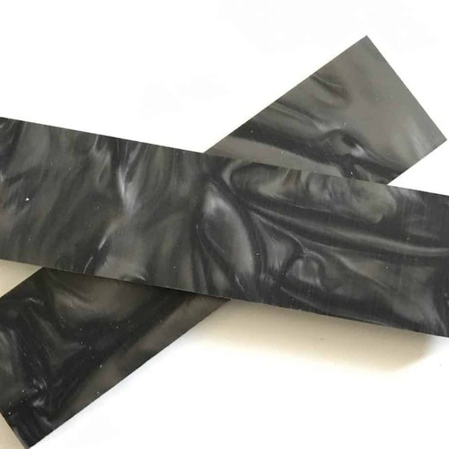 1/4 Aqua Glow Carbon Fiber Knife Scale Set of 2 Etsy