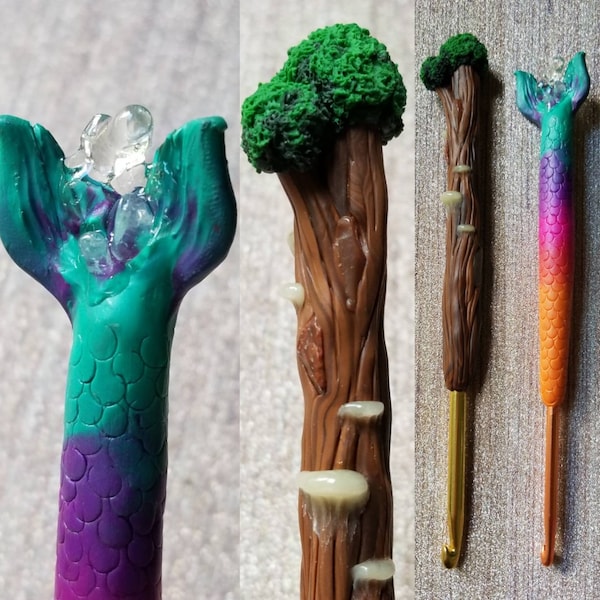 Custom Crochet Hooks / Personalized Crochet Hooks for Gifts Available in Sets