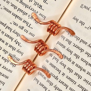 Copper Wire Wrap Dreadlock Braid Loc Hair Jewelry