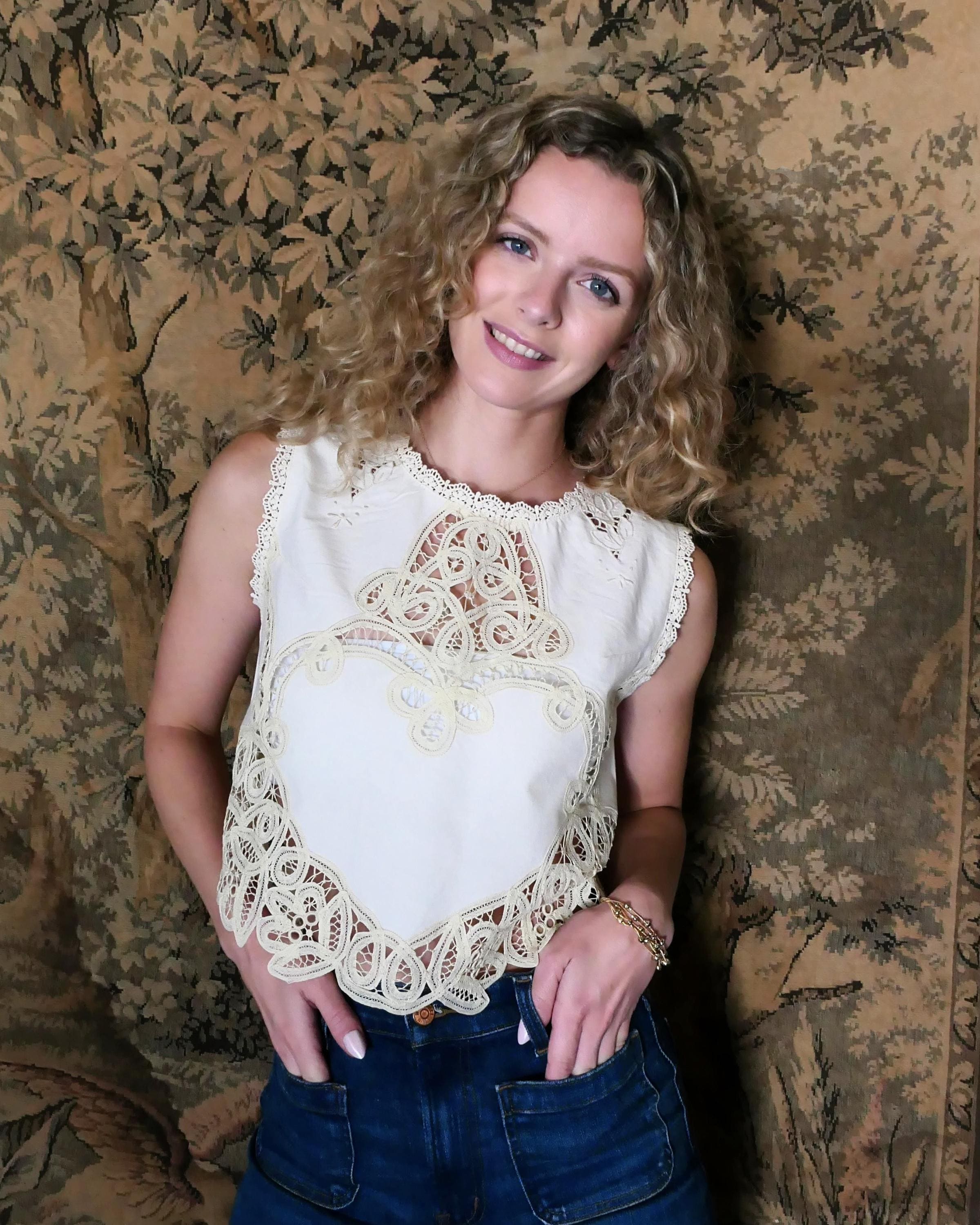 Battenburg Lace Top - Etsy