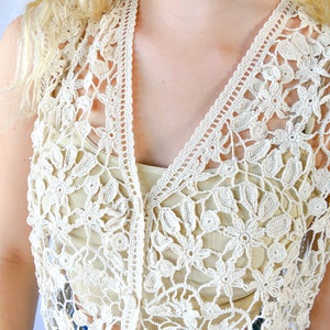 Jasmine Crochet Vest image 3