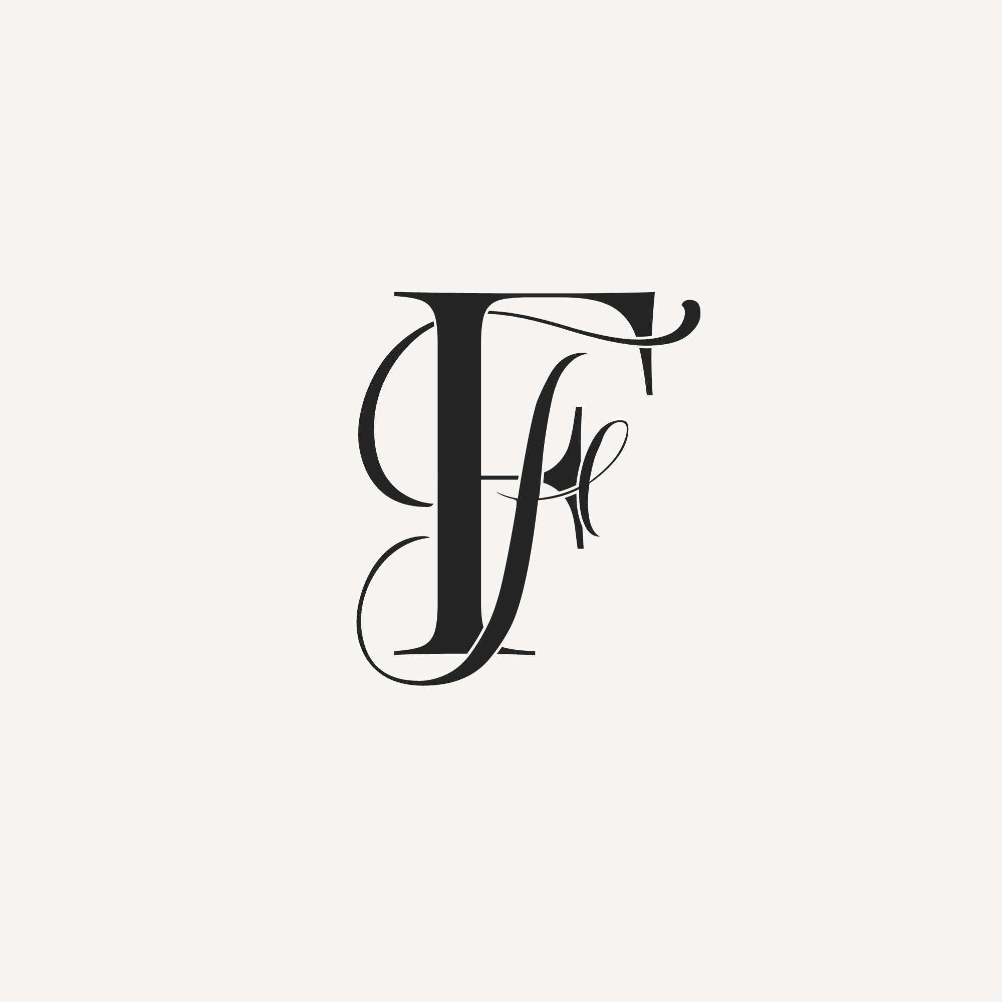 FF WEDDING LOGO - Etsy