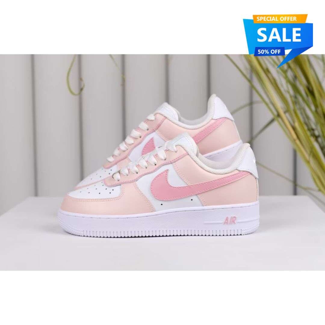 pink air force ones women's