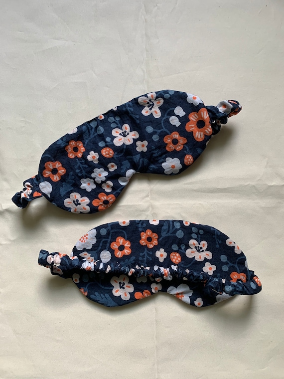 Kids sleep mask,Eye mask,GOTS certified organic cotton, Organic cotton batting,Washable,Handmade in USA