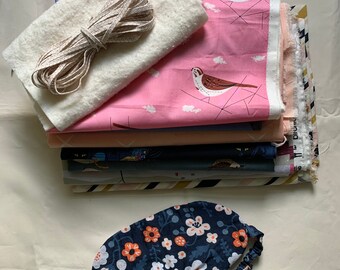 GOTS Certified Organic Cotton Sleep Mask, Handmade USA, Washable Eye Mask
