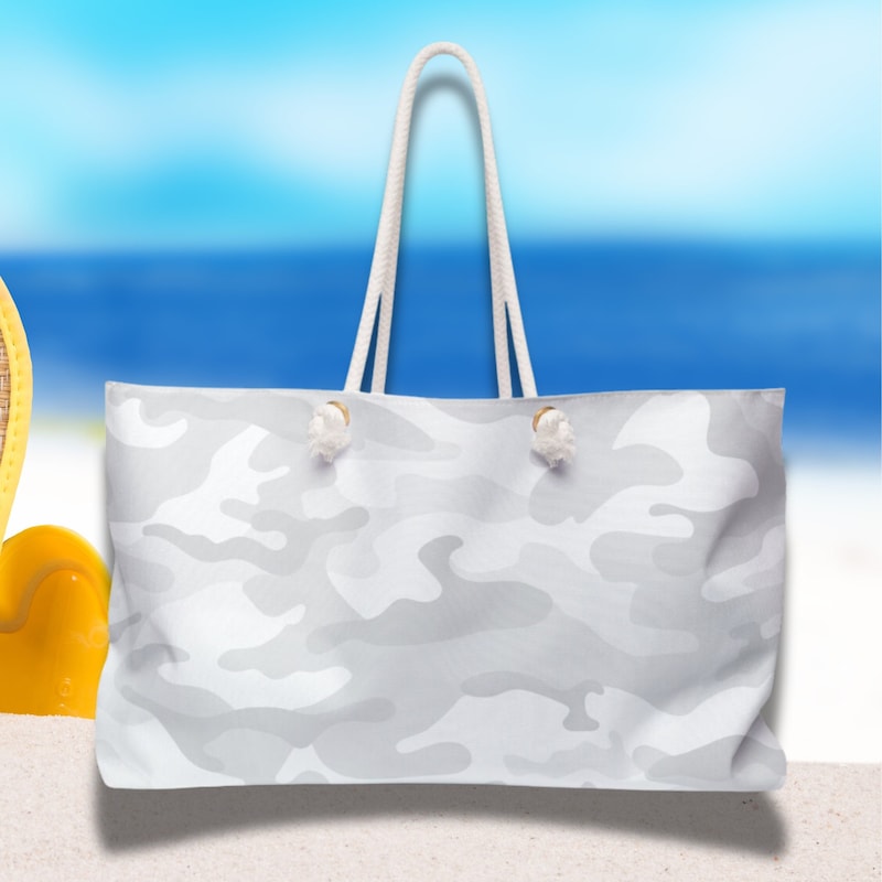 EVERYDAY TOTE BAG WHITE CAMO main image 0