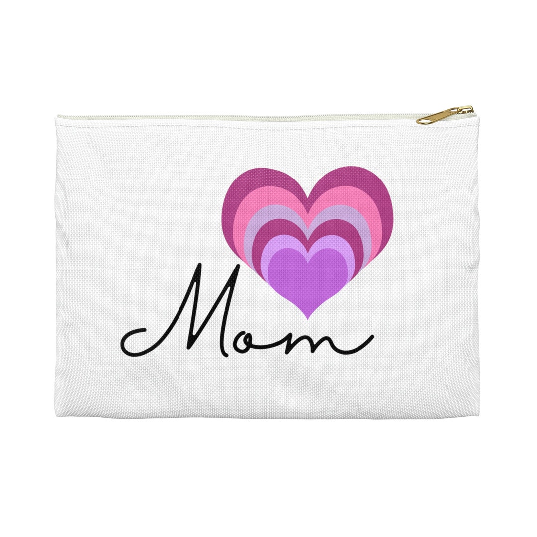 Mom Travel Bag Makeup Bag Travel Pouch Mom Makeup Bag Mom Etsy