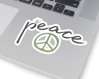 Peace Aufkleber, Peace Vogel Aufkleber, Weltfriedensaufkleber, Weltfriedensvogel, Weltfrieden, Peacezeichen, Taube