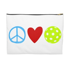 Pickleball Makeup Bag, Pickleball Pouch, Pickleball lover, Pickleball gear, Pickleball bags, Pickleball stuff, Pickleball lover, Pickleball