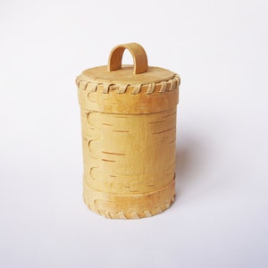 DIY set The birch bark Tea Container to build yourself image 6