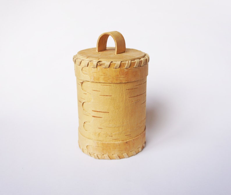 DIY set The birch bark Tea Container to build yourself image 6