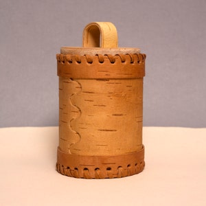 DIY set The birch bark Tea Container to build yourself image 8