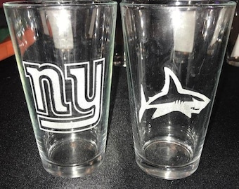 Custom Engraved Pint Glasses