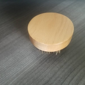 50 Custom Engraved Boar Bristle Beard Brush, Beard Brush, Custom Beard Brush