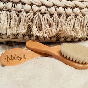 Baby Brush, Custom Engraved