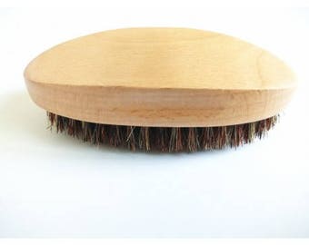 Custom Engraved Boar Bristle Beard Brush, Beard Brush, Custom Beard Brush